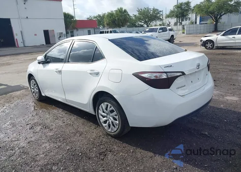 2017 Toyota Corolla Le из США, поврежденный, VIN 5YFBURHE3HP715308